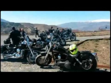 Harley Davidson Iberian Coast Road in Alpujarride