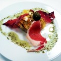 Huevos Rotos Alpujarreños con Jamón :: © Bodegas Nestares Rincón