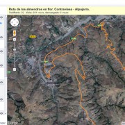 Route of the Blossom Almonds. Wikiloc Alpujaride :: © Bodegas Nestares Rincon