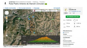 Ruta Pedro Antonio de Alarcón :: Senderismo - Torvizcón :: Alpujárride &copy; Bodegas Nestares Rincón